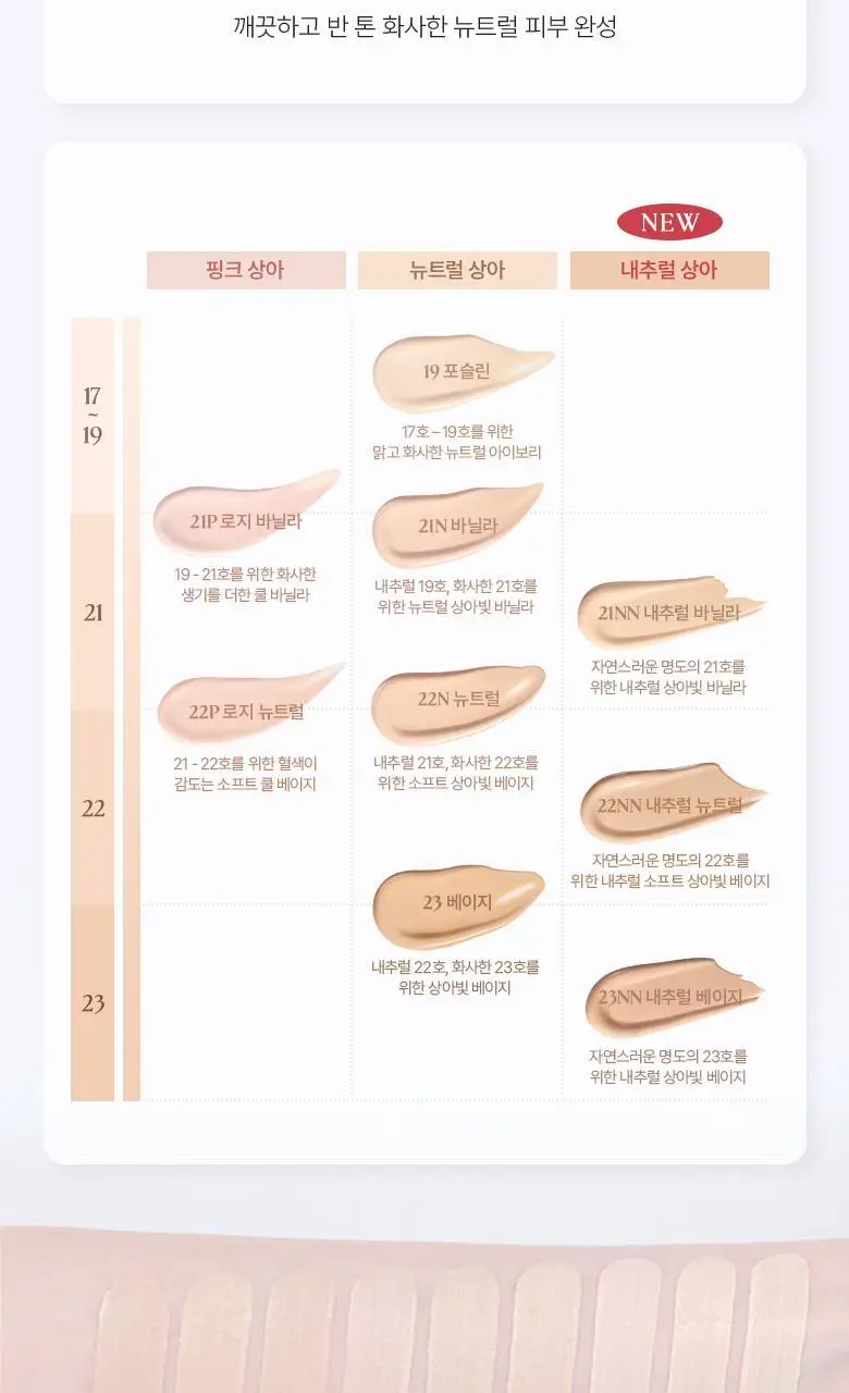 [컨실러/리필 증정] 웨이크메이크 심리스 웨어 쿠션 9COLOR(기획) 상세페이지 4